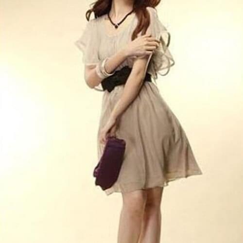 NEW Fashion Ladies Accessory Wide Elastic Stretch Bowknot Bow Tie Belt Waistband Retail/Wholesale 5999 6R4J