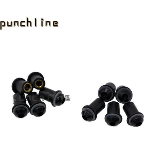Fit For YAMAHA XJ6 XJR 1300 XJR1300 JOG FAZER XVS MT-03 MT-07 Motorcycle Windshield Bolts Screw Nut Fastener Kit 5mm 10Ps