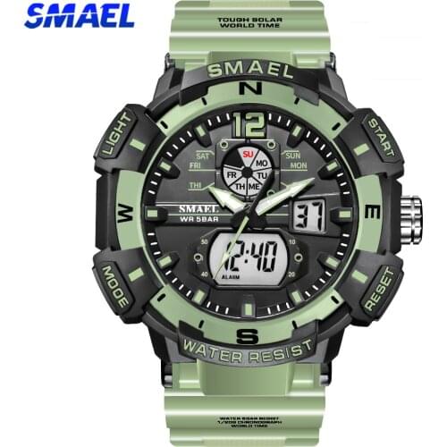 SAMEL 8045 Military Mens Watch Top Luxury Brand Waterproof Sports Wristwatch LED Quartz Clock Male Watches relogio masculino