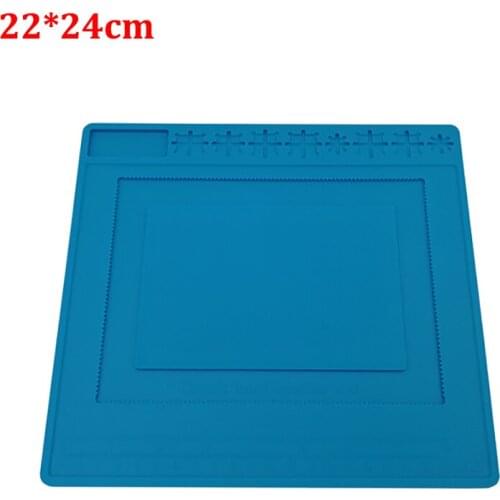 ESD Heat Insulation Silicone Working Mat BGA soldering station repair insulation pad insulation pad maintenance platform