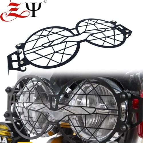 FOR MOTO GUZZI V85TT V85tt Motorcycle Headlight Protective Cover Metal Protective Plate 2019 2020 2021