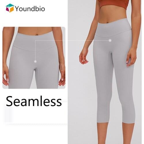 YOUNDBIO Women 2021 Seamless Leggings High Waisted Yoga Tights Push Up Fitness Female Pant Gym Running Sport Leggings