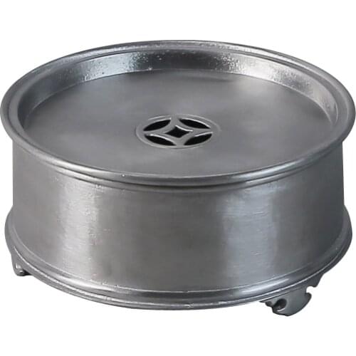 "King Tea Mall" Tin Tea Tray for Chinese Gongfu Tea, Saucers, Boards, Teawares, Teasets, Teatools, Gifts