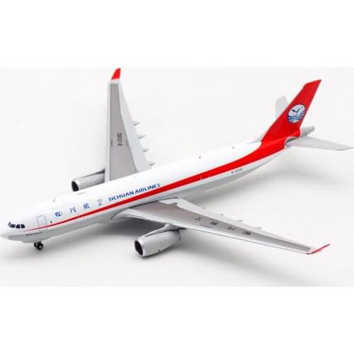 1:400 Scale China Sichuan Airways A330-200F Airlines Model with Base Alloy Aircraft For Collectible Souvenir Show Gift Toys