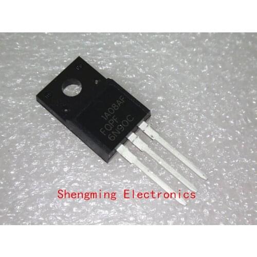10pcs FQPF6N90C 6N90C 6N90 6A 900V TO-220F mosfet