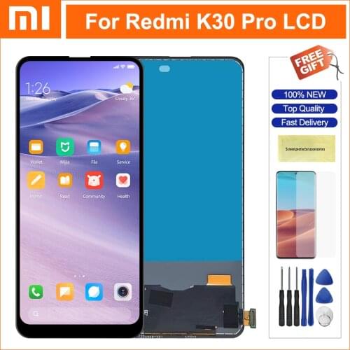 100% Tested Screen For Xiaomi Redmi K30 Pro LCD Touch Display Screen Panel Digitizer Parts For Xiaomi Poco F2 Pro Lcd
