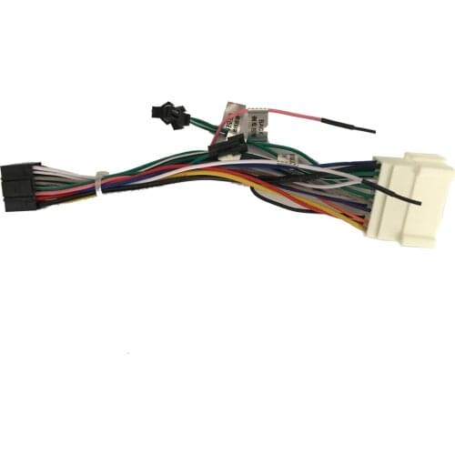 2 din Car Radio Female ISO Radio Plug Power Adapter Wiring Harness Special for Hyundai Elantra Tucson Accent harness power cable