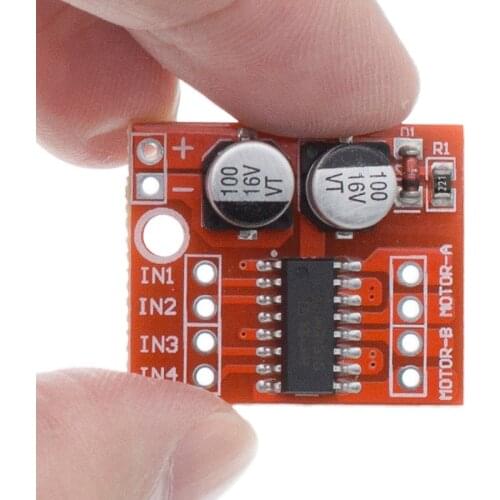 2 DC motor drive module reversing PWM speed dual H bridge stepper motor Mini victory L298N