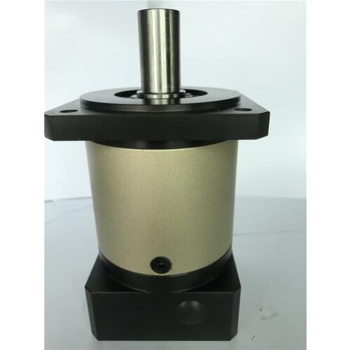 8 arcmin Economical planetary gearbox reducer 15:1 to 100:1 for 90ST 750w AC servo motor shaft 16mm diameter