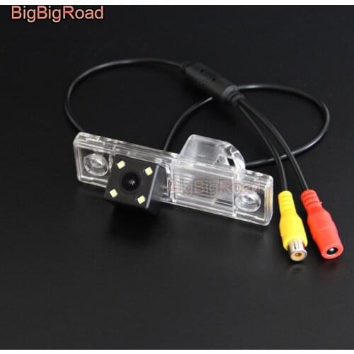 BigBigRoad Car Rear View Reverse Backup Camera With Filter For Chevrolet Chevy Nubira / Matiz / Lanos / Holden Cruze 2009- 2012