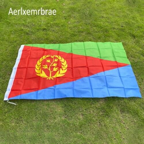 Free shipping Eritrea Flag 150x90cm custom flag banner at all size national flags