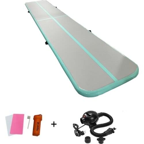Free Shipping 4m 5m 6m Inflatable Gymnastics AirTrack Tumbling Mat Air Track Floor Mats With Electric Pump For Home Use