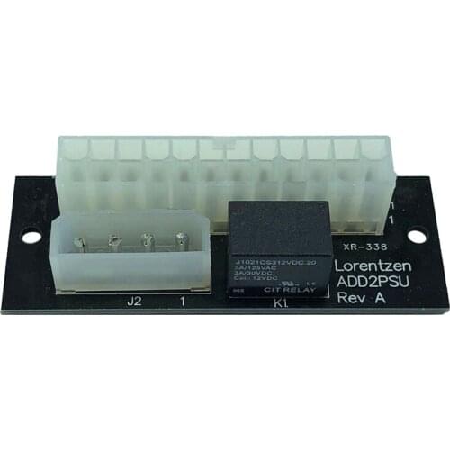 Dual Psu Adapter, Synchronous Power Board 24PIN Power Supply Dual-Start Card ADD2PSU Dual-Power Startup Board