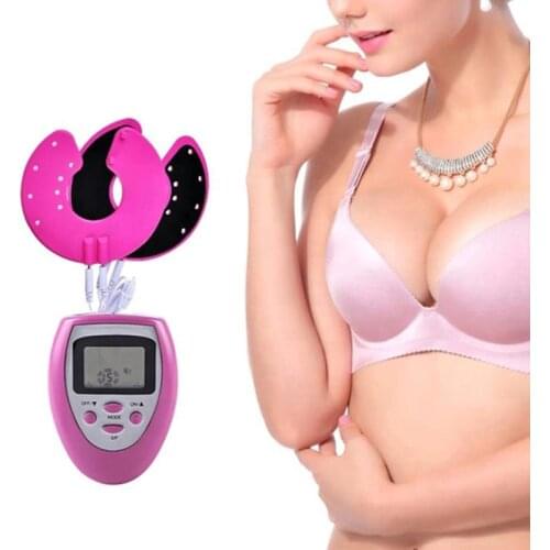 High Quality Electronic Breast Massager Enhancer Enlarger Chest Pulse Bust Muscle Stimulator Pulse Massage Machine Body Care