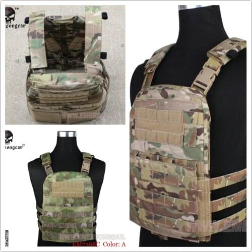 Emerson CP Style Lightweight AVS VEST Hunting Fabric AVS Vest Adaptive Vest Airsoft Combat Gear Multicam Black AOR1 AOR2 KH FG