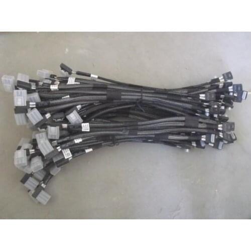 For Dell OCuLink SFF-8611 turn SAS SFF8087 array card hard disk backplane data cable 0WC44F