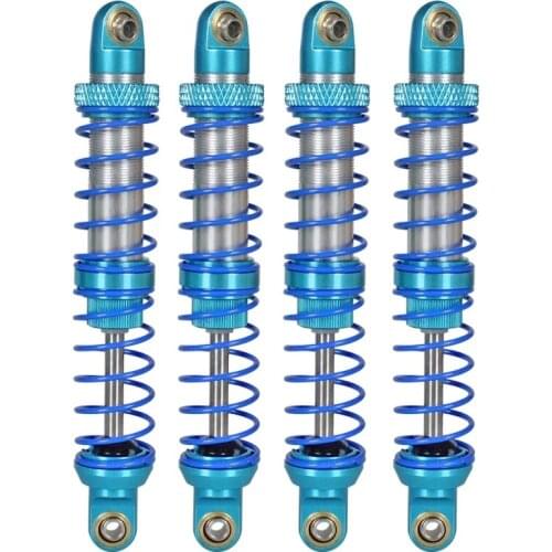 Amortiguador metálico，ajustable 80Mm 90Mm 100Mm 110Mm 120Mm Metalen Schokdemper Demper Voor 1/10 Crawler Axiale SCX10 Rc Auto