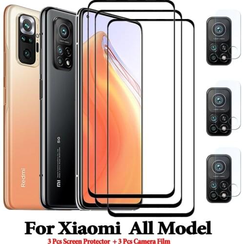Fast delivery for Xiaomi Mi A3 Camera Glass Film Xiaomi MIA3 Tempered Glass Full Case Cover for xiaomi mi a3 screen protector