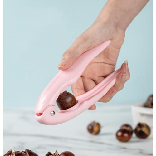 045 Multi functional chestnut opener walnut clip chestnut scissor pliers opening and dialing household shelling raw peeling tool
