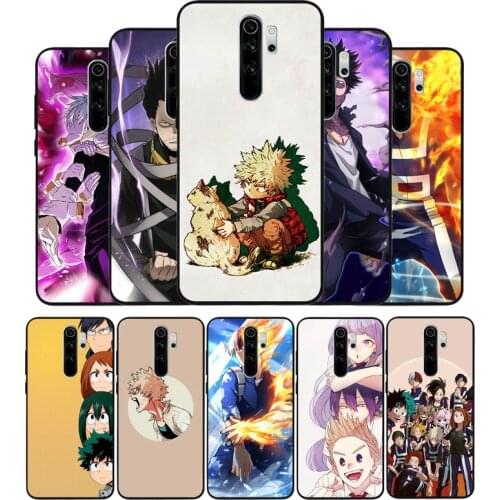 Boku no Hero Academia Soft Silicone black Phone Case For Redmi 4A 4X 5PLUS 5A NOTE 9S 9 8T 8 7 6 5 4 PRO