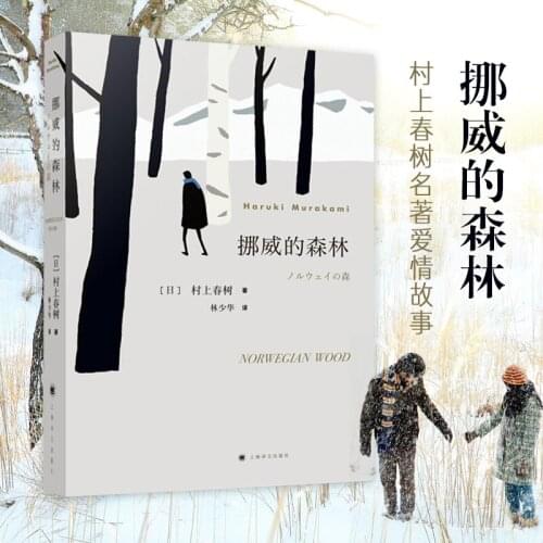 Norwegian Wood Romantic Novels Fiction Book written by Murakami Haruki in Chinese Edition-AJ