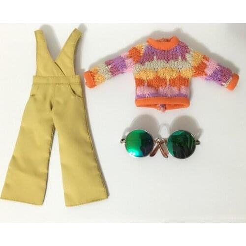 Blyth dress doll girls suit