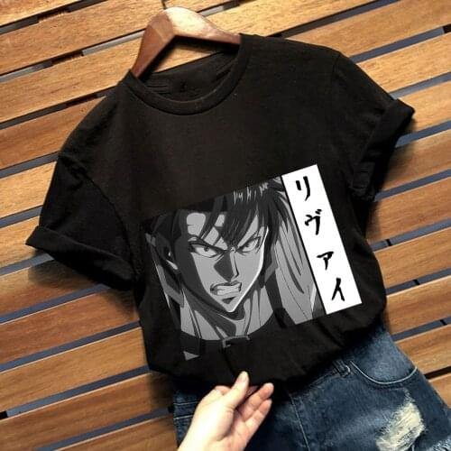 Ackerman Women Men Fashion T-shirt Attack on Titan Casual Tee