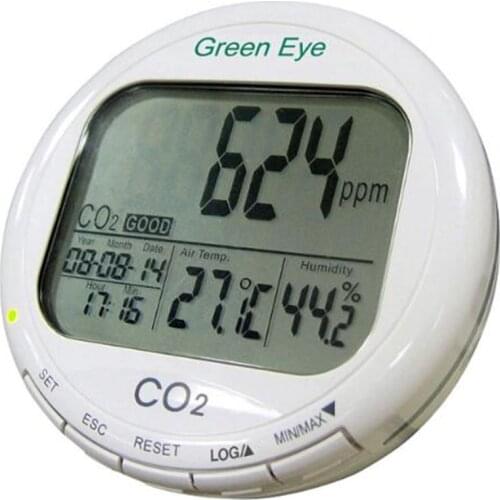 AZ7798 CO2 Temperature RH Data Logger Measure the Indoor Air Quality, CO2 Value, Air Temperature and Humidity