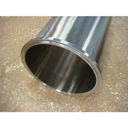 6" (166.7mm OD )tri clamp x 12"(304.8mm) long spool pipe, triclover spool pipe 6"x12"