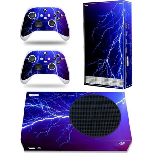 For Xbox Series S Skin Sticker For Xbox Series S Console and 2 Controllers Gamepad Vinyl Skin Sticker Decal