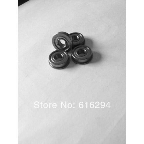 High quality SFR4ZZ stainless steel ball bearings 1/4'' x 5/8'' x 0.196'' inch Flange Bearings SFR4ZZ