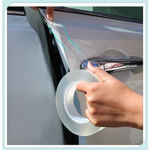 Car Protective Trunk Door Sill Film Accessories for Hyundai ix HND-3 Veloster i10 LPI CCS NEOS-3 Accent SR HND-4 R cee d