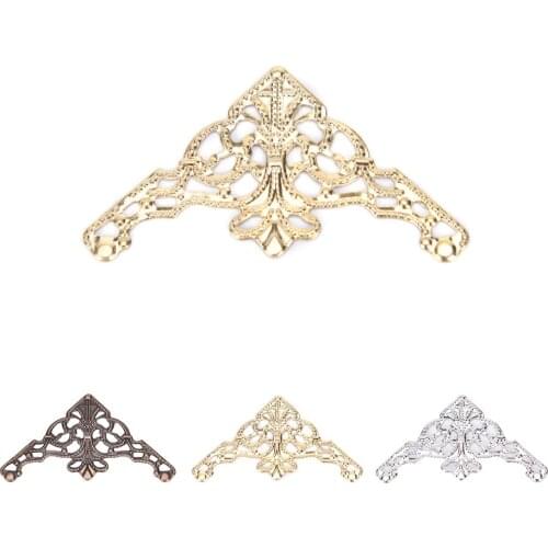 12PCS DIY Decorative Metal Corners For Books Scrapbooking Photo Albums Menus Crafts Protector Cover 31*31mm
