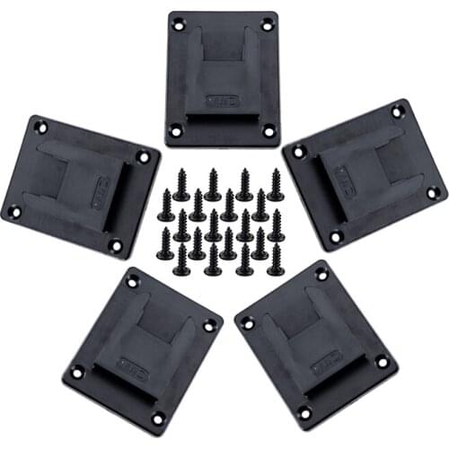 5 Packs Tool Holder Mount For M18 Tool,Also Fit For Dewalt 20V, 12V Drill Holder,Hanger (Lot Of 5)