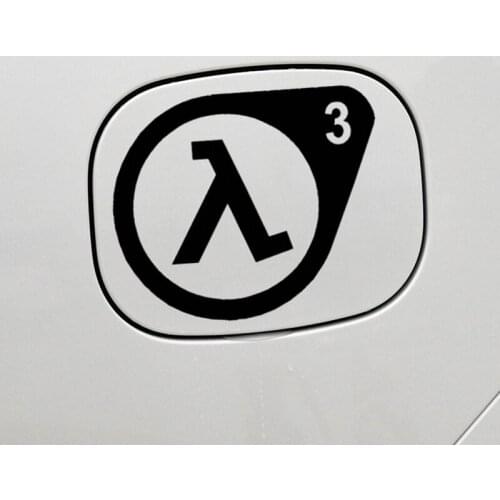 Car Stickers CS Haif Life3 Shooting Game Creative Decoration Decals For Fuel Tank Cap Windshiled Auto Tuning Styling Vinyls D40