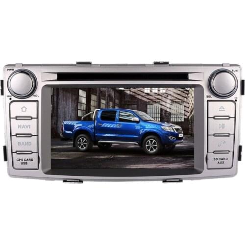 6.2 inch Android 8.0 7.1 eight Octa core Car CD DVD GPS Player NAVIGATION AUTO for Toyota Hilux Vigo 2012~2014 4g ram 32g rom