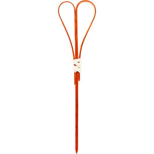 Free Shipping - Party Supplies, Disposable Tableware, 150mm Cocktail Red Heart Bamboo Pick Fruit Skewer, 100/Pack