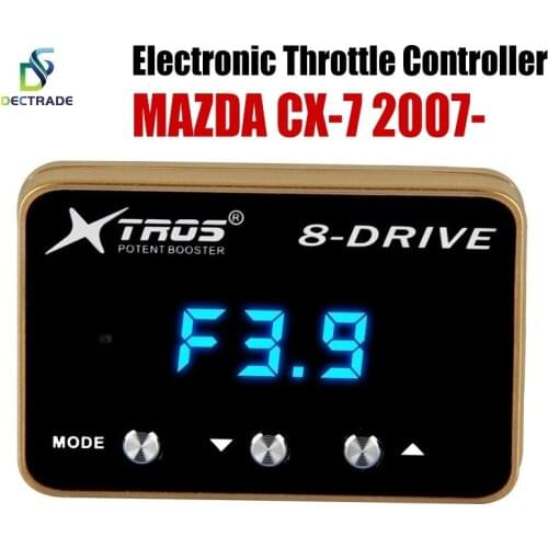 Dectrade Car Electronic Throttle Controller Racing Accelerator Potent Booster For Mazda CX-7 2007- Tuning Parts 8 Drive