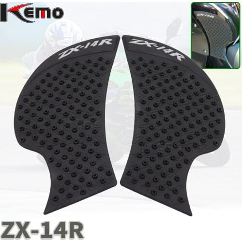 For Kawasaki ZX-14R ZX14R ZX 14R 2006-2015 2014 2013 2012 Motorcycle Anti Slip Gas Oil Fuel Tank Pad Protector Decal Sticker