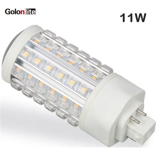 Golonlite G24 LED bulb 13W 15W 11W 9W gx24q gx24d e27 e26 base 3 years warranty led 4pin cfl replacement gx24q 3 led light
