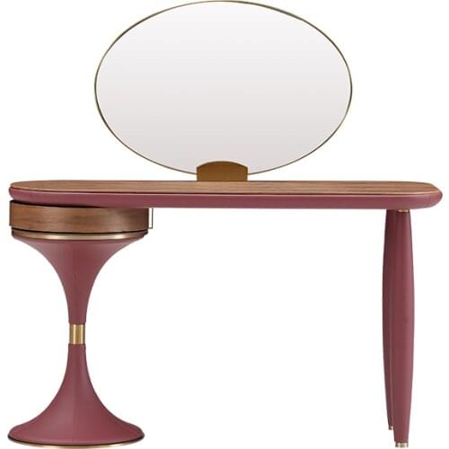 Italian light luxury dressing table small family bedroom creative storage cabinet integrated dressing table combination