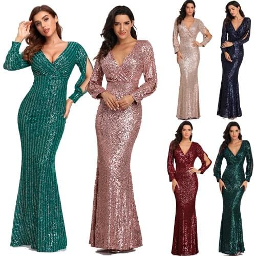 Женские платья с длинным рукавом JINZUO China At AliExpress