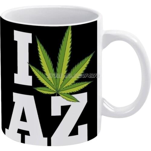 I Love Arizona Coffee Mugs 330ml Creative Travel Mug and Cup Office Drinkware Mugs Tazza I Love Arizona I Love Az Taste Stoned A