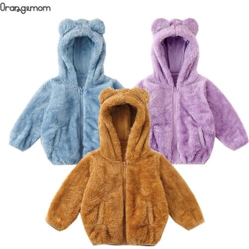 Orangemom spring baby Coat Hooded Jacket For Baby Girl boys clothing , Newborn Baby Girl Jacket cotton infant Baby Boy Clothes