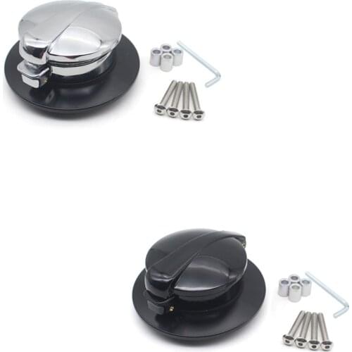 Motorcycle Fuel Filler Door Cover Gas Fuel Tank Cap Cover Suit For-BMW R NINE T R9T 2014-2018