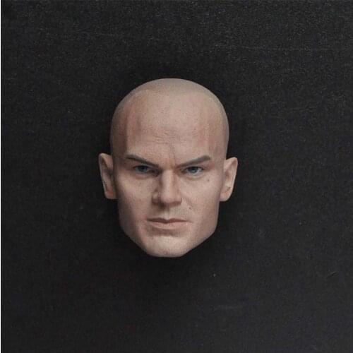 Delicate Paint 1/6 Scale Shooting Game Hitman Code 47 Head Sculpt Fit 12" Figure