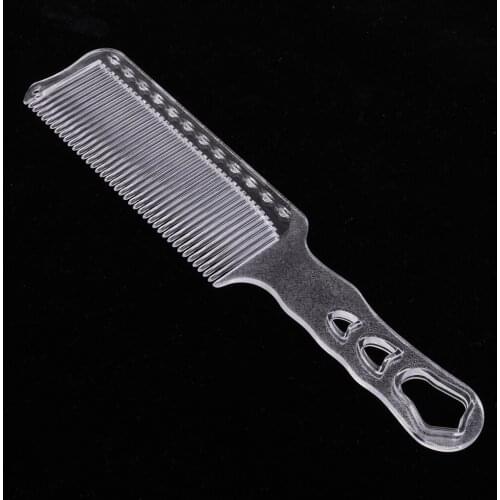 Plastic Flattop Hair Cutting Comb Barbers Hairdresser Combs Detangler