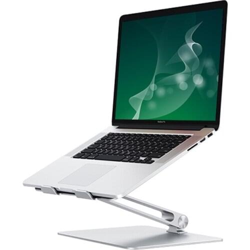 Notebook Stand Height Adjustable Aluminum Alloy Free Lift Laptop Heighten Holder for Macbook Dell HP iPad Pro 7-17 inch
