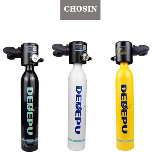 Portable diving respirator 0.5 liters, diving teaching fire rescue oxygen tank, snorkeling equipment, scuba breathing cylinder