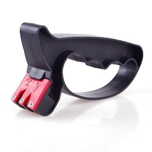 Practical Perfect Professional 2 in1 Handheld Knife Scissors Blade Sharpener Tool FFY #30344